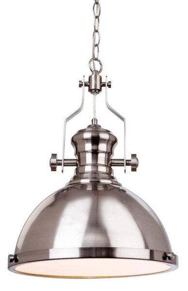 Firstlight 5909BS Albion Ceiling Pendant In Brushed Steel