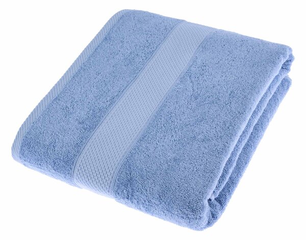 Homescapes Light Blue Jumbo Towel 100 % Turkish Cotton