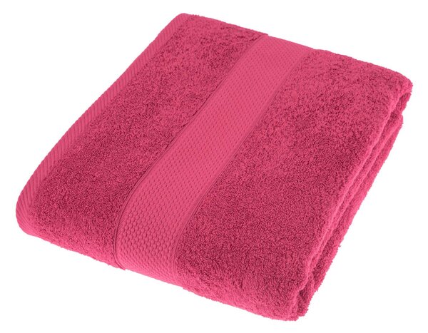 Homescapes Dark Pink Jumbo Towel 100 % Turkish Cotton