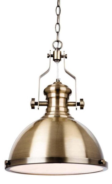 Firstlight 5909AB Albion Ceiling Pendant In Antique Brass