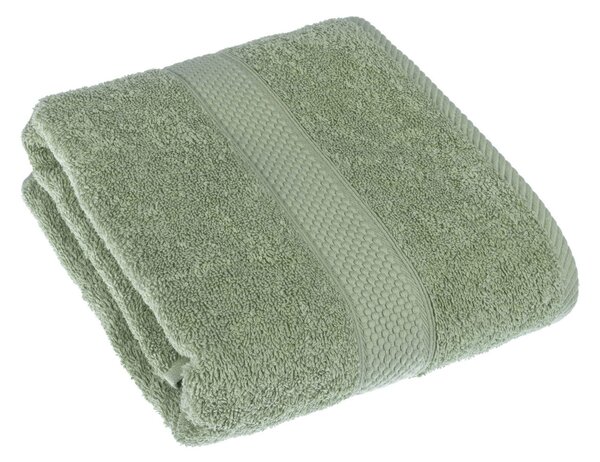 Homescapes Sage Green Bath Towel 100 % Turkish Cotton