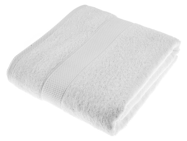 Homescapes White Jumbo Towel 100% Turkish Cotton