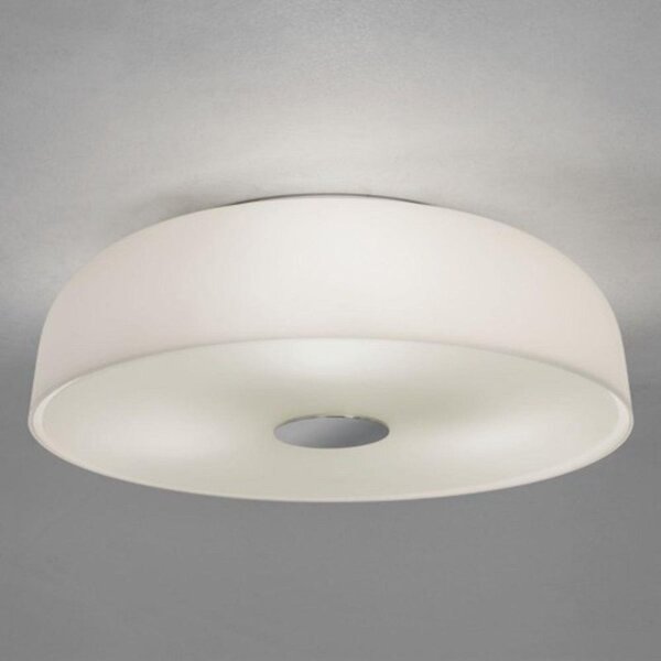 Astro 1328001 Syros 3 Light Flush Bathroom Ceiling Light in Polished Chrome