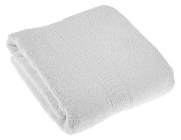 Homescapes White Bath Towel 100% Turkish Cotton