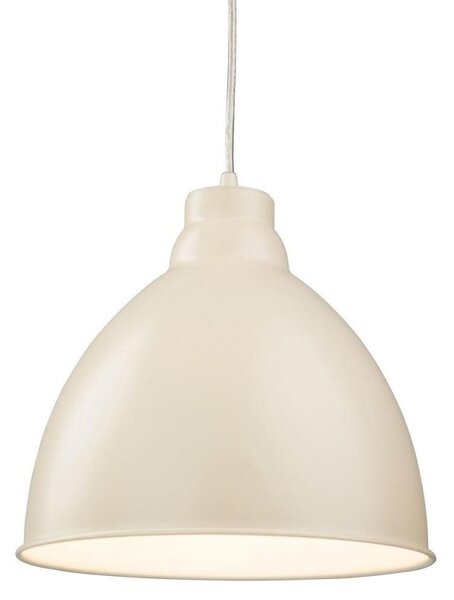 Firstlight 2311CR Union 1 Light Dome Ceiling Pendant in Cream Finish