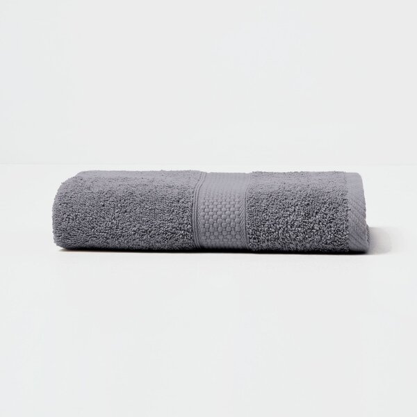 Homescapes Dark Grey Hand Towel 100% Turkish Cotton