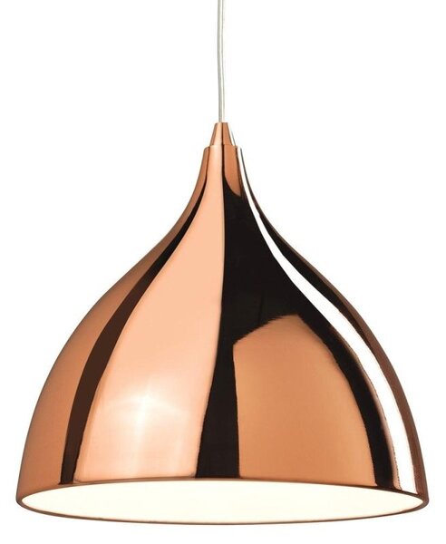 Firstlight 5746CP Cafe Contemporary Polished Copper Ceiling Pendant