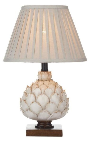 Dar LAY4133-X Layer Artichoke Design Small Table Lamp with Shade
