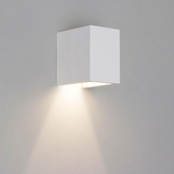 Astro 1187009 Parma 110 GU10 Minimalist Wall Uplighter in Plaster Finish