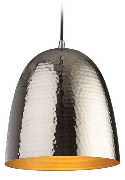 Firstlight 8673NC Assam Small Nickel and Matt Brass Ceiling Pendant