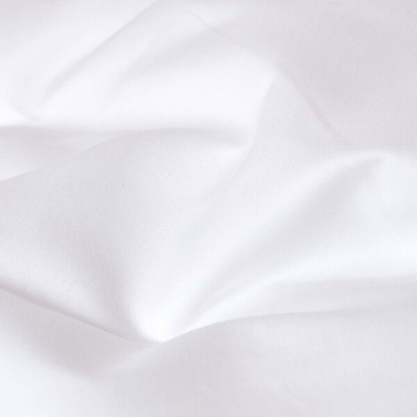 Homescapes White Egyptian Cotton Flat Sheet 1000 TC, Single