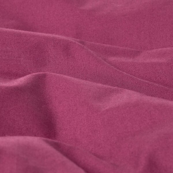 Homescapes Plum Egyptian Cotton Flat Sheet 200 TC, Single