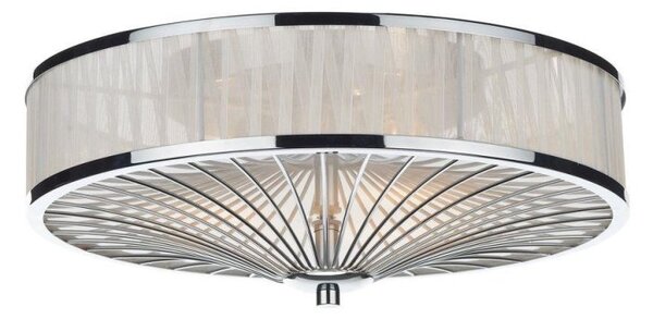 Dar OSL5050 Oslo 3 Lights Ceiling Flush Light
