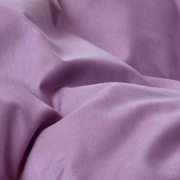 Homescapes Grape Egyptian Cotton Flat Sheet 200 Thread Count, Single