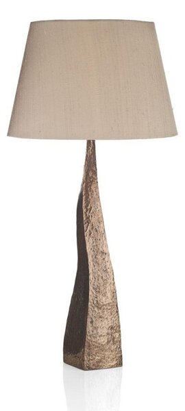 David Hunt Lighting AZT4364 + EMP3501-WH Aztec Table Lamp with Taupe/White Shade