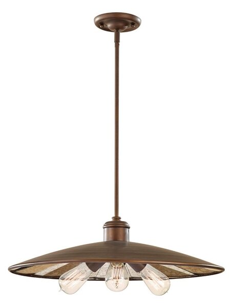 FE-URBANRWL-3P-E Urban Renewal 3 Light Ceiling Pendant Light