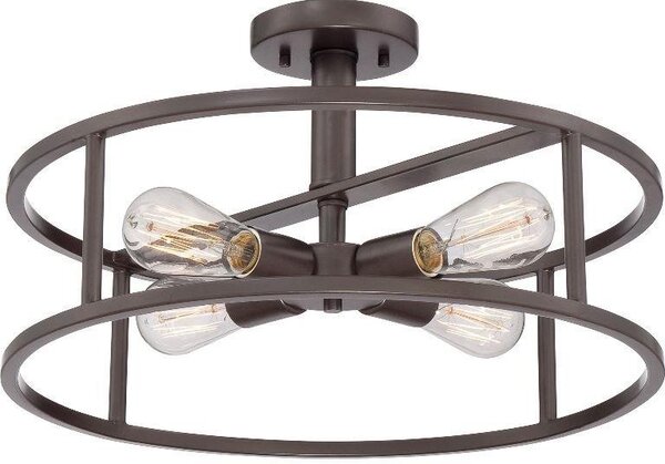 QZ/NEWHARBOR/SF New Harbor Semi Flush Ceiling Light