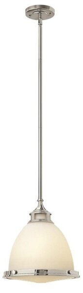 HK/AMELIA/P/M CM Chrome Amelia Ceiling Glass Pendant Light