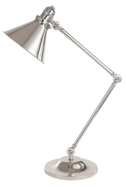 PV/TL PN Polished Nickel Provence French Style Table Lamp