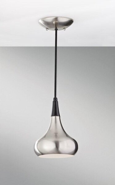 FE/BESO/P/S BS Brushed Steel Beso Retro Small Ceiling Pendant Light