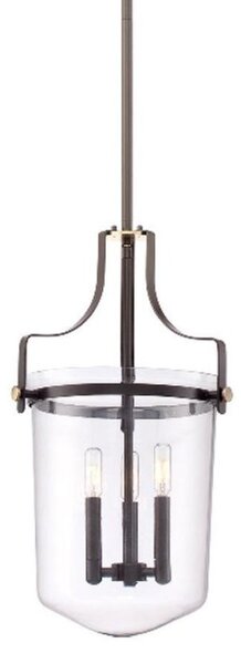 QZ/PENNSTAT/M WT Western Bronze Penn Station Large Ceiling Pendant Light