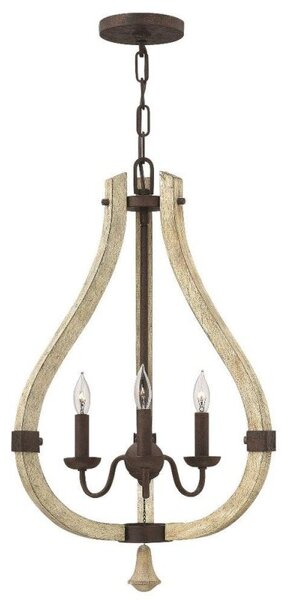 HK/MIDDLEFIELD3 Middlefield 3 Light Chandelier Light