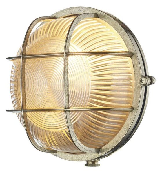 David Hunt Lighting ADM5040 Admiral Brass Outdoor Wall Light IP64