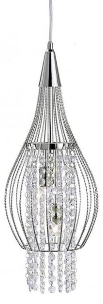 Searchlight 3242-2CC Rocket 2 Light Ceiling Pendant Light In Chrome