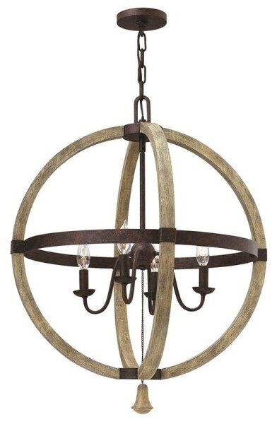 HK/MIDDLEFIELDP4 Middlefield 4 Light Pendant Chandelier Light