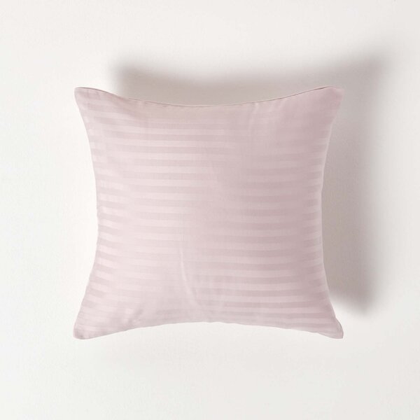 Dusky Pink Violet European Egyptian Cotton Pillowcase 330 TC, 40 x 40 cm