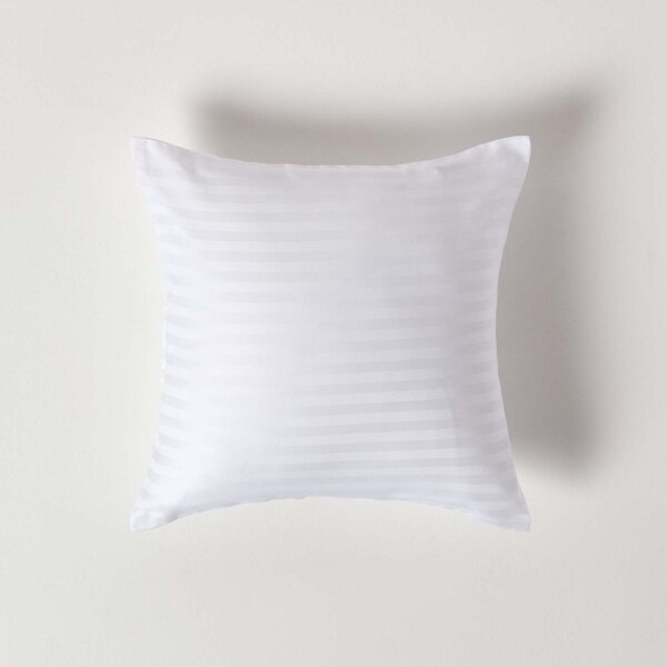 White European Egyptian Cotton Pillowcase 330 TC, 40 x 40 cm