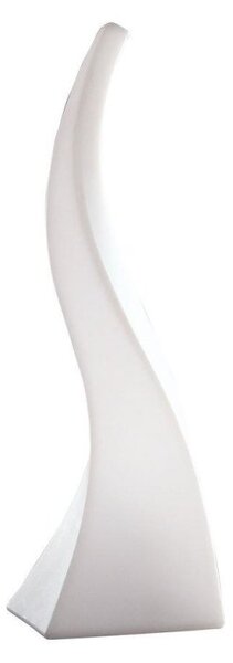 Mantra M1327 Flame 1 Light Large Table Lamp In Opal White