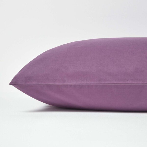 Grape European Egyptian Cotton Pillowcase 200 TC, 40 x 80 cm