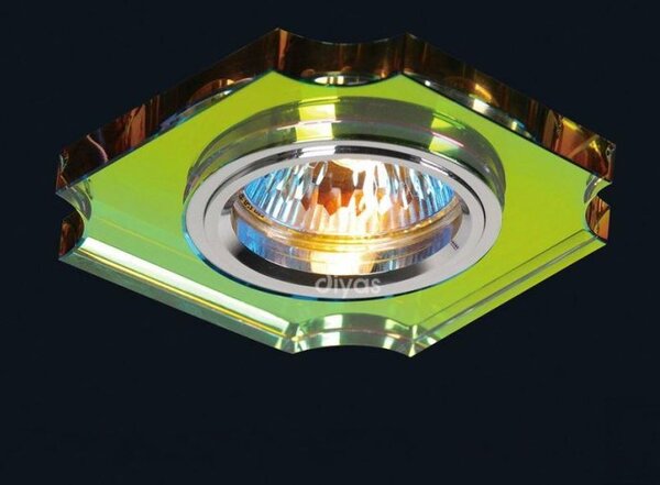 Diyas IL30809MC Spectrum Crystal Concave Corner Downlight Fascia