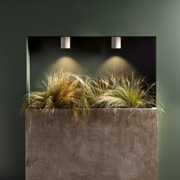 Astro Kos Concrete Exterior Round Ceiling Light In Matt Concrete - 1326014
