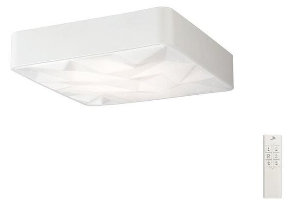 Mantra M5880 Rombos LED Tuneable Square Ceiling Light In White
