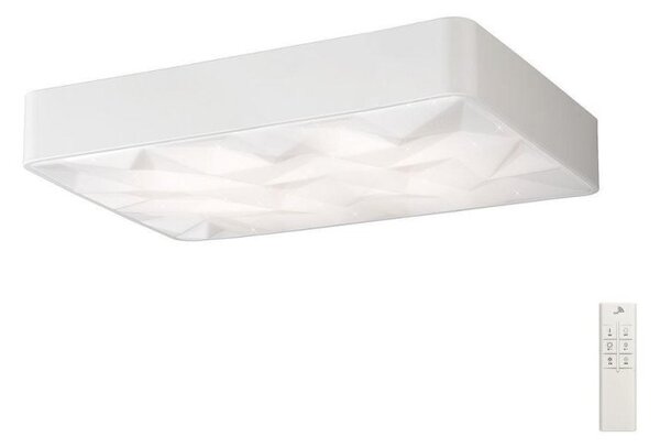 Mantra M5881 Rombos LED Tuneable Rectangular Ceiling Light In White