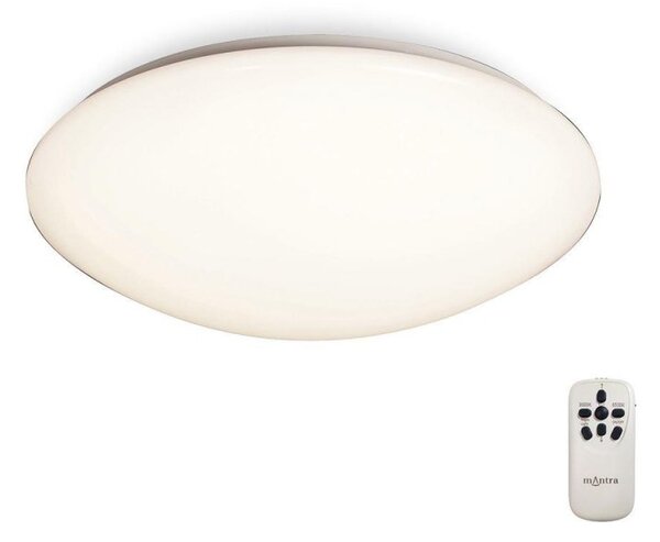 Mantra M3673 Zero LED Tuneable Flush Ceiling Light In White