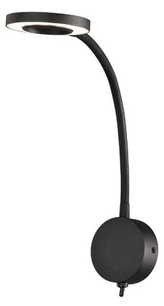 Mantra M6051 Boavista LED Ring Wall Light In Matt Black