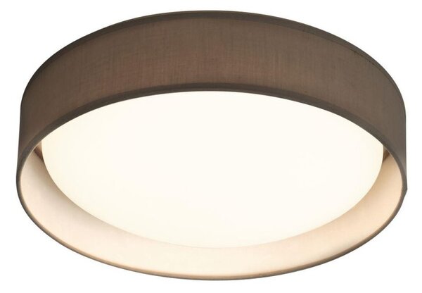Searchlight 9371-37GY Modern One Light Flush Ceiling Light In Grey