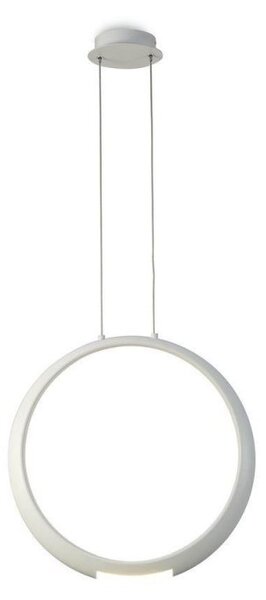 Mantra M6170 Ring LED Ceiling Pendant Light in Matt White