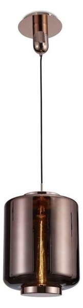 Mantra M6193 Jarras 1 Light Medium Ceiling Pendant Light In Copper And Rose Gold - Dia: 300mm