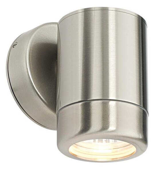Saxby 14016 Atlantis Stainless Steel Single Outdoor Wall Light IP65