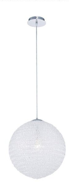 Mantra M5711 Bola 1 Light Large Ceiling Pendant In Polished Chrome - Dia: 400mm