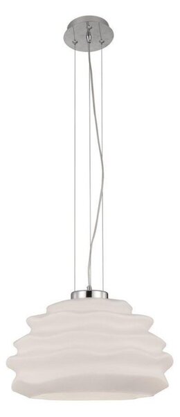Mantra M6274 Nubole 1 Light Ceiling Pendant In White