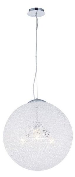Mantra M5710 Bola 3 Light Ceiling Pendant In Polished Chrome