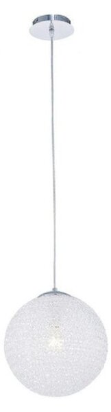 Mantra M5712 Bola 1 Light Small Ceiling Pendant In Polished Chrome - Dia: 300mm