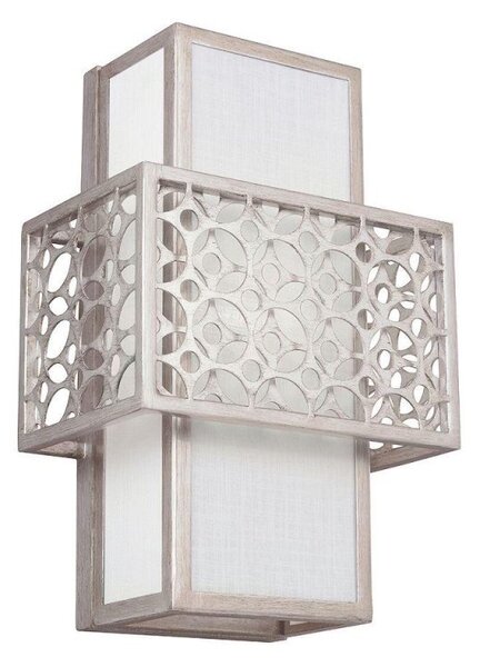 FE/KENNEY1 Kenney 1 Light Wall Light In Sunrise Silver