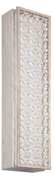 FE/KENNEY/LED Kenney 1 Light LED Wall Light In Sunrise Silver