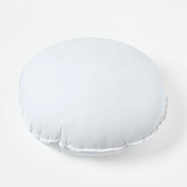 Homescapes Microfibre Round Circular Cushion Pad Insert, 50 cm (20")